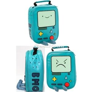 NWT Adventure Time BMO Lenticular Lunch Box Cooler Bag Cartoon Network